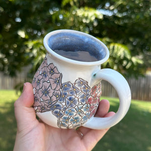 Hydrangea Mug