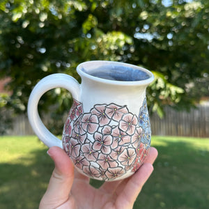 Hydrangea Mug