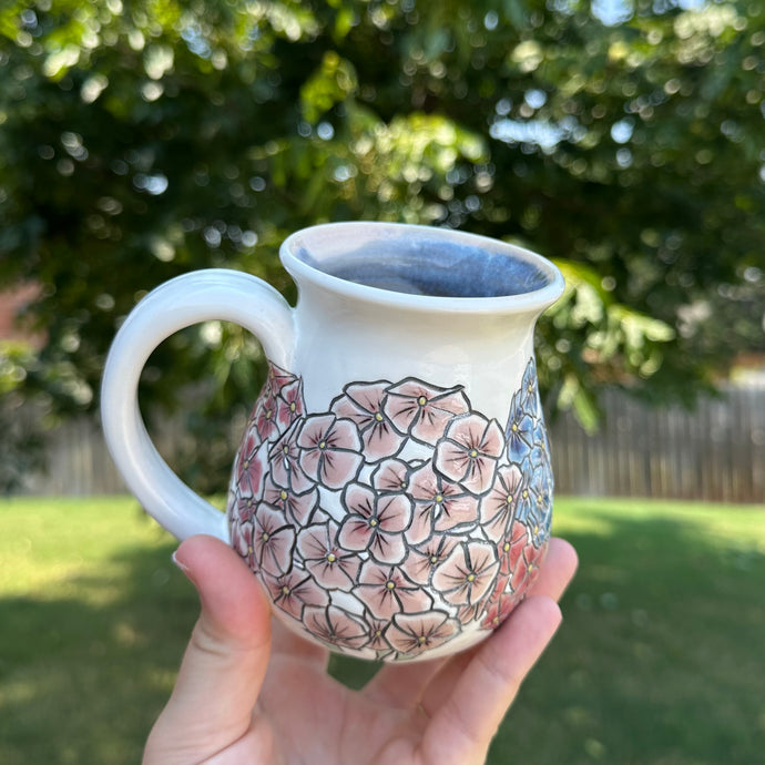 Hydrangea Mug