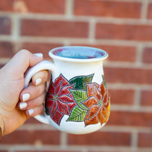 Load image into Gallery viewer, Poinsettia Mug #1