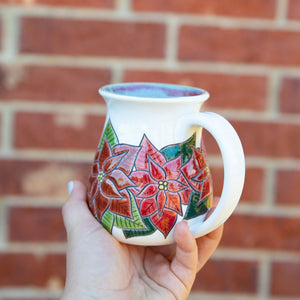 Poinsettia Mug #1