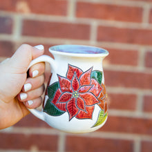 Load image into Gallery viewer, Poinsettia Mug #2