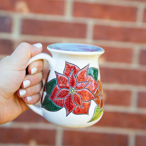 Poinsettia Mug #2