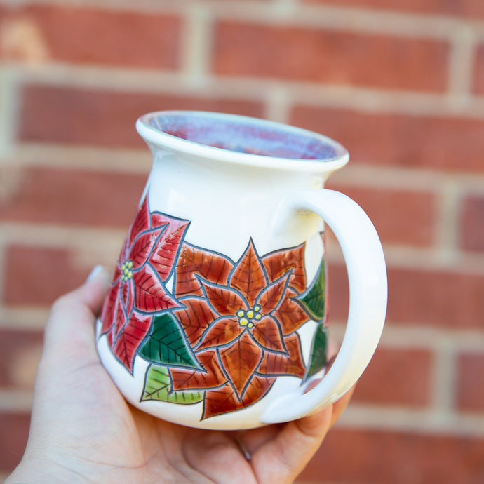 Poinsettia Mug #2