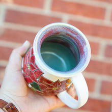 Load image into Gallery viewer, Poinsettia Mug #2