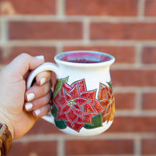 Load image into Gallery viewer, Poinsettia Mug #3