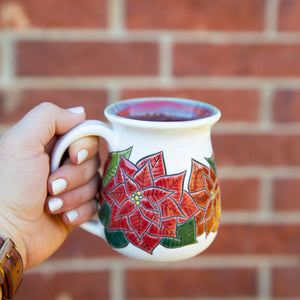 Poinsettia Mug #3